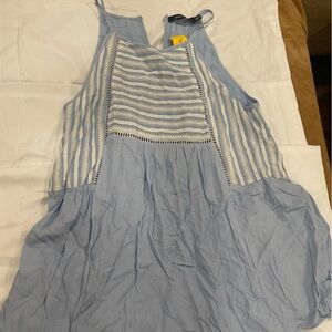 Doe & Rae Light Blue Striped women
